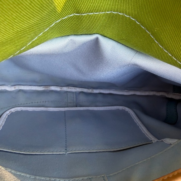 Coach Y2K SoHo Daisy in green with white leather trim - Picture 10 of 10